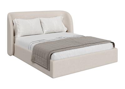 Кровать Ellipsefurniture Кровать двуспальная Classic 160 см (молочный, рогожка) арт. СF01132500205