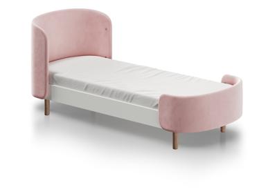 Кровать Ellipsefurniture Кровать KIDI Soft для детей от 3 до 7 лет (розовый) арт. KD040103010198
