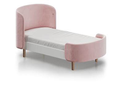 Кровать Ellipsefurniture Кровать KIDI Soft для детей от 2 до 4 лет (розовый) арт. KD010503040101