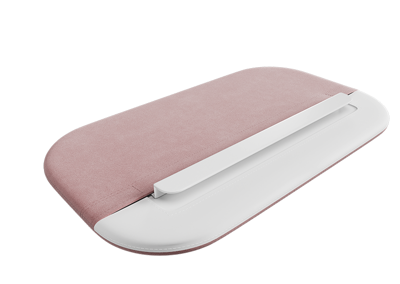 Кровать Ellipsefurniture Мягкий чехол для бортика KIDI soft антивандальная ткань (розовый) арт. TX02460606306