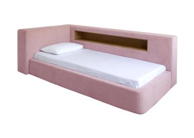 Кровать Ellipsefurniture Диван-кровать Cube c нишей L (розовый) арт. CU01105506301