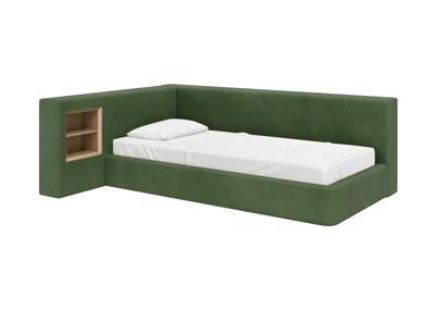 Кровать Ellipsefurniture Диван-кровать Cube c нишей M (зелено-голубой FiberGuardе) арт. CU01115513607