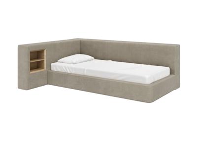 Кровать Ellipsefurniture Диван-кровать Cube c нишей M (светло-бежевый FiberGuardе) арт. CU01115513707