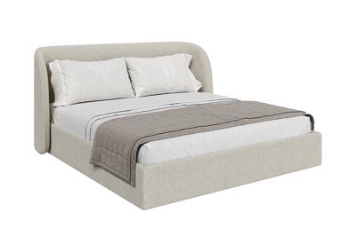 Кровать Ellipsefurniture Кровать двуспальная Classic 180 см (молочный, букле) арт. СF01142500204