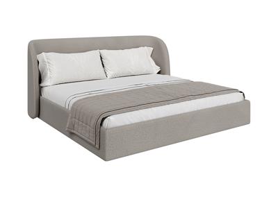 Кровать Ellipsefurniture Кровать двуспальная Classic 200 см (бежевый, рогожка) арт. СF01152503805