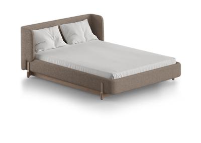 Кровать Ellipsefurniture Кровать Basic спальное место 140*200 см (бежевый, букле) арт. BS01195503804