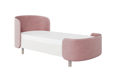 Кровать Ellipsefurniture Комплект чехлов для кровати KIDI Soft размер M, L антивандальная ткань (розовый) арт. KD030405460202