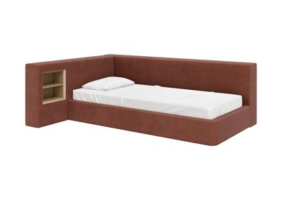 Кровать Ellipsefurniture Диван-кровать Cube c нишей M (сиена FiberGuardе) арт. CU01115513907