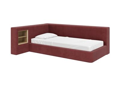 Кровать Ellipsefurniture Диван-кровать Cube c нишей M (бордовый FiberGuardе) арт. CU01115514007