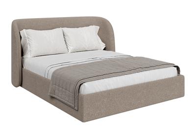 Кровать Ellipsefurniture Кровать двуспальная Classic 160 см (бежевый, букле) арт. СF01132503804