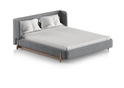 Кровать Ellipsefurniture Кровать Basic спальное место 160*200 см (серый, антивандальная) арт. BS01205500506