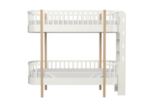 Кровать Ellipsefurniture Кровать двухъярусная Classic торцевая лестница (молочный) арт. CLMBDB02040199