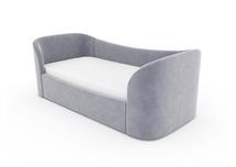 Кровать Ellipsefurniture Диван-кровать KIDI Soft 90*200 см антивандальная ткань (серый) арт. KD010502120201