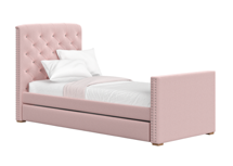 Кровать Ellipsefurniture Кровать подростковая Elit soft (розовый) арт. ET010110020201