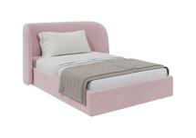 Кровать Ellipsefurniture Кровать двуспальная Classic 140 см (розовый, велюр) арт. СF010212140501