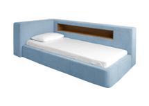 Кровать Ellipsefurniture Диван-кровать Cube c нишей L (голубой) арт. CU01105501301