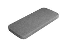 Кровать Ellipsefurniture Чехол на матрас для дивана-кровати KIDI soft 90*200 см (серый, рогожка) арт. KD010303600401