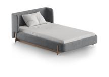 Кровать Ellipsefurniture Кровать Basic спальное место 120*200 см (серый, антивандальная) арт. BS01185500506