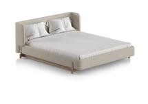 Кровать Ellipsefurniture Кровать Basic спальное место 160*200 см (молочный, букле) арт. BS01205500204