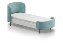 Кровать Ellipsefurniture Кровать KIDI Soft для детей от 3 до 7 лет (бирюзовый) арт. KD040108010198