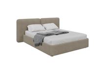 Кровать Ellipsefurniture Кровать двуспальная Hub Soft 160 см (бежевый, букле) арт. HU010101350499