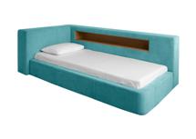 Кровать Ellipsefurniture Диван-кровать Cube c нишей L (бирюзовый) арт. CU01105502401