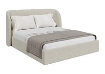 Кровать Ellipsefurniture Кровать двуспальная Classic 160 см (молочный, букле) арт. СF01132500204