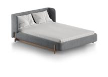 Кровать Ellipsefurniture Кровать Basic спальное место 140*200 см (серый, антивандальная) арт. BS01195500506