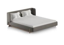 Кровать Ellipsefurniture Кровать Basic спальное место 180*200 см (капучино, твид) арт. BS01217108103