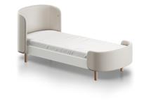 Кровать Ellipsefurniture Кровать KIDI Soft для детей от 3 до 7 лет (молочный, экокожа) арт. KD010207070101