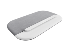 Кровать Ellipsefurniture Мягкий чехол для бортика KIDI soft антивандальная ткань (серый) арт. KD030402460201