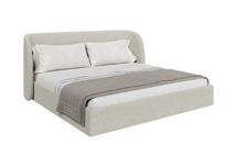 Кровать Ellipsefurniture Кровать двуспальная Classic 200 см (молочный, букле) арт. СF01152500204