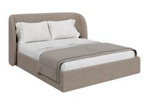 Кровать Ellipsefurniture Кровать двуспальная Classic 160 см (бежевый, букле) арт. СF01132503804