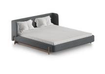 Кровать Ellipsefurniture Кровать Basic спальное место 180*200 см (светло-серый, твид) арт. BS01217109903