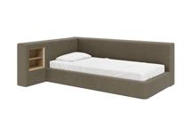 Кровать Ellipsefurniture Диван-кровать Cube c нишей M (серо-зеленый FiberGuardе) арт. CU01115510607