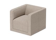 Кровать Ellipsefurniture Кресло Cube (бежевый, букле) арт. CU01022503804