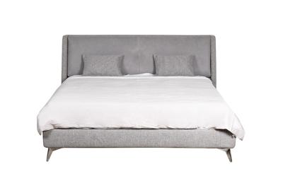 Кровать Garda Decor Кровать Michelle 160cм 4 кат, ткань+кожа арт. GD-MICHELLE-160-4-TL