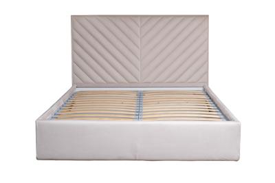 Кровать Garda Decor Кровать Милано Бейсик(Milano Basic) c подъем.мех.велюр бежевый Colt002 173*220*125 арт. MILANO BASIC-160M-Colt002
