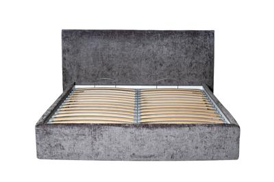 Кровать Garda Decor Кровать Модена(Modena) с подъемн.мех.шенилл Гремми(Grammy) 980 сер.218*215*111см арт. MODENA3К-180М-Gram980