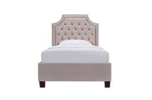 Кровать Garda Decor N-BS2022-90 CR Кровать велюр крем-брюле 213*103*126см арт. N-BS2022-90 CR