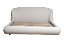 Кровать Garda Decor Кровать Palazzo 160 без мех.рогожка св.бежевая Norton SVBEG 198*240*90см арт. Palazzo-160-Norton SVBEG