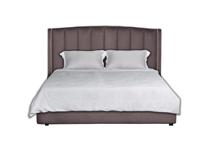 Кровать Garda Decor Кровать Одри(Odry) c подъем.мех. велюр лилово-серый Vel19 186*220*120 арт. ODRY1К-160M-Vel19+Vel09