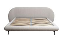 Кровать Garda Decor Кровать Сицилия(Sicilia) без мех.,букле бежевая Orso-BEG 240*220*87см арт. Sicilia-160-Orso BEG