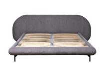Кровать Garda Decor Кровать Сицилия(Sicilia) без мех.,шенилл зеленая Natur-Serzel 240*220*87см арт. Sicilia-160-Natur-Serzel