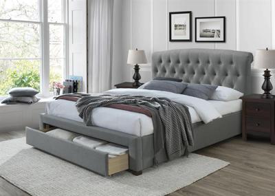 Кровать Halmar Кровать Halmar AVANTI (серый) 160/200 арт. V-CH-AVANTI-LOZ