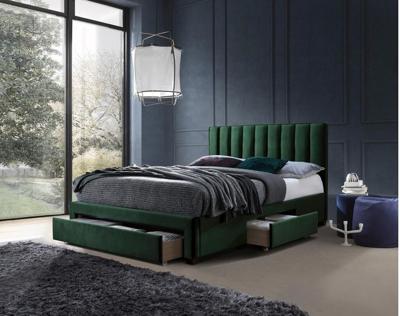 Кровать Halmar Кровать Halmar GRACE (темно-зеленый) 140/200 арт. V-CH-GRACE_140-LOZ-C.ZIELONY