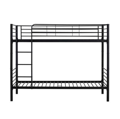 Кровать Halmar Кровать Halmar BUNKY 90 двухъярусная (черный) арт. V-CH-BUNKY-LOZ-CZARNY