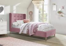 Кровать Halmar Кровать HALMAR ESTELLA розовый, 90/200 арт. V-CH-ESTELLA_90-LOZ-ROZOWY
