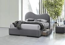 Кровать Halmar Кровать Halmar AMBER (серый) 160/200 арт. V-CH-AMBER_160-LOZ-POPIEL