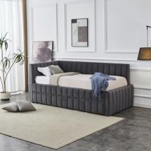 Кровать Halmar Кровать Halmar DERBY (серый) 90/200 арт. V-CH-DERBY_90-LOZ-POPIELATY